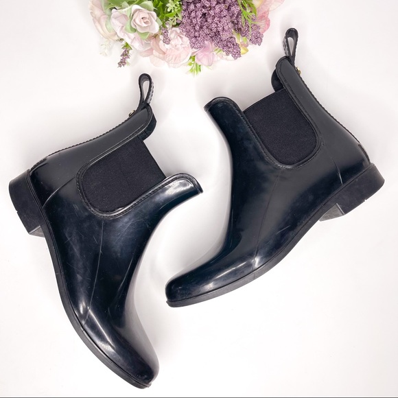 Sam Edelman Shoes - Sam Edelman Low Black Rain Bootie